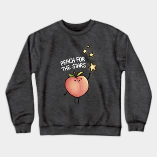 Peach for the Stars Crewneck Sweatshirt